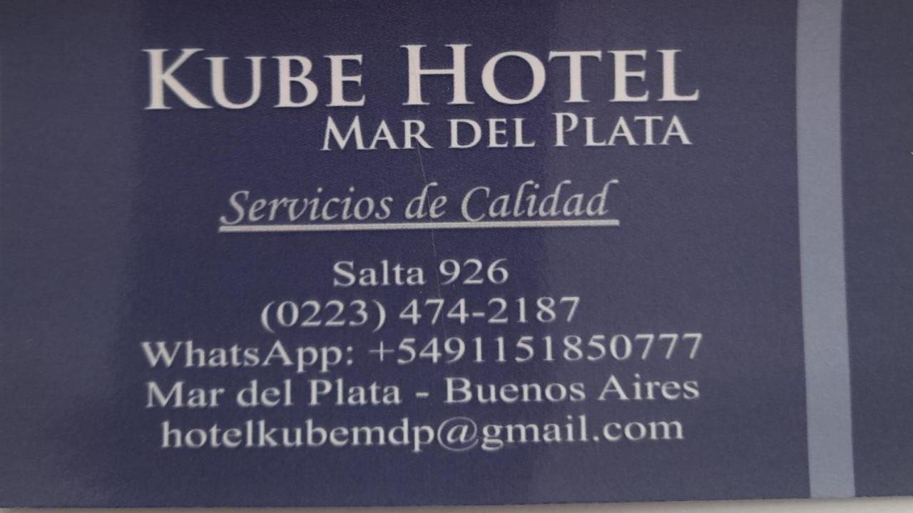 Hotel Kube Mar del Plata Ngoại thất bức ảnh